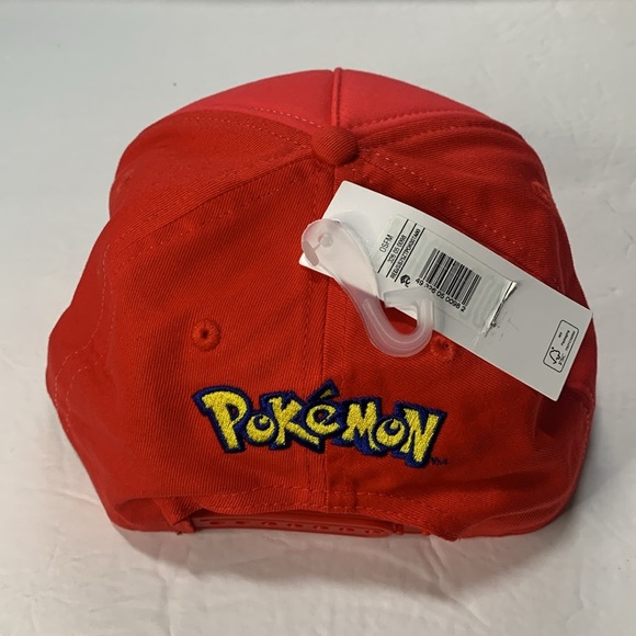 Kids Pokémon SnapBack Baseball Cap Poke Ball Youth NWT - Picture 6 of 10